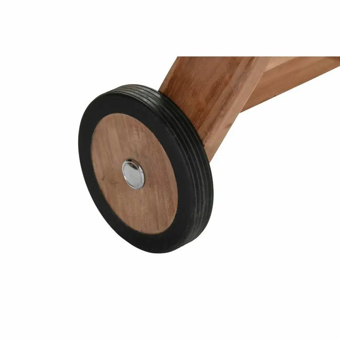 Lamamistool DKD Home Decor Кафяв С колела Тик (200 x 65 x