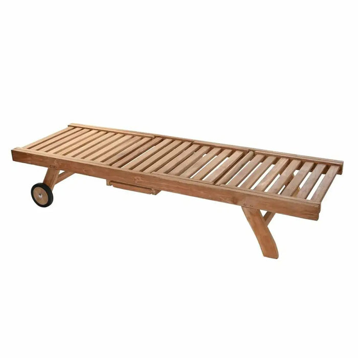 Lamamistool DKD Home Decor Кафяв С колела Тик (200 x 65 x
