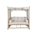 Lamamistool Home ESPRIT Бял Естествен
