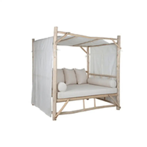 Lamamistool Home ESPRIT Бял Естествен