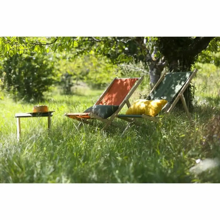 Lamamistool Jardin Prive Кафяв Червен 132 x 55 x 35 cm