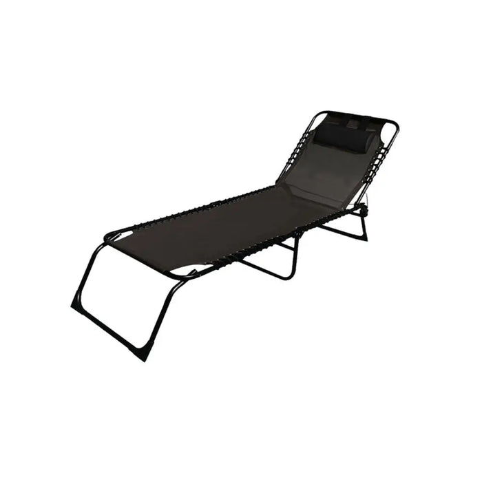 Lamamistool Marbueno Черен 190 x 27 x 58 cm Casual