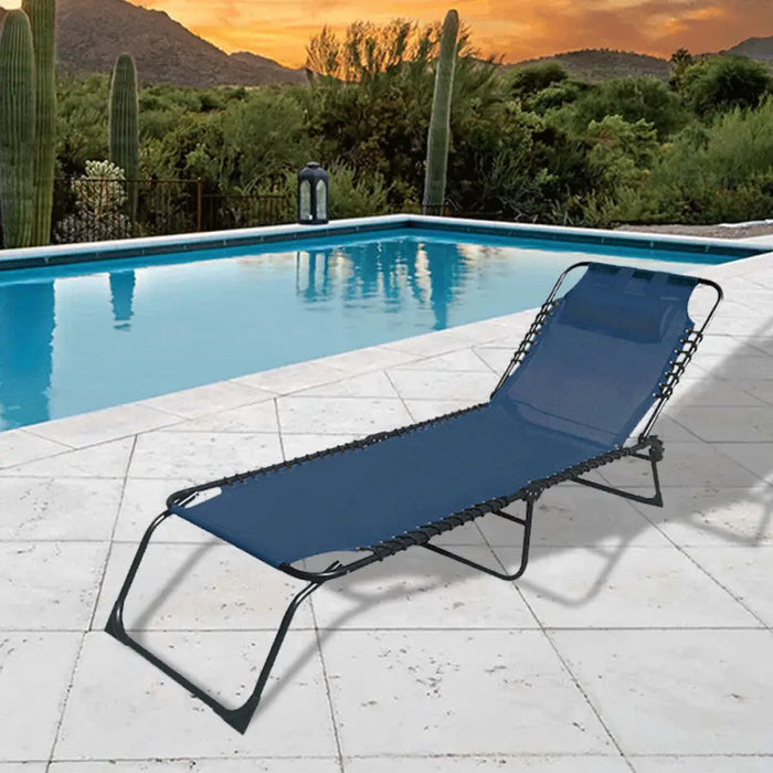 Lamamistool Marbueno Син 190 x 27 x 58 cm Casual