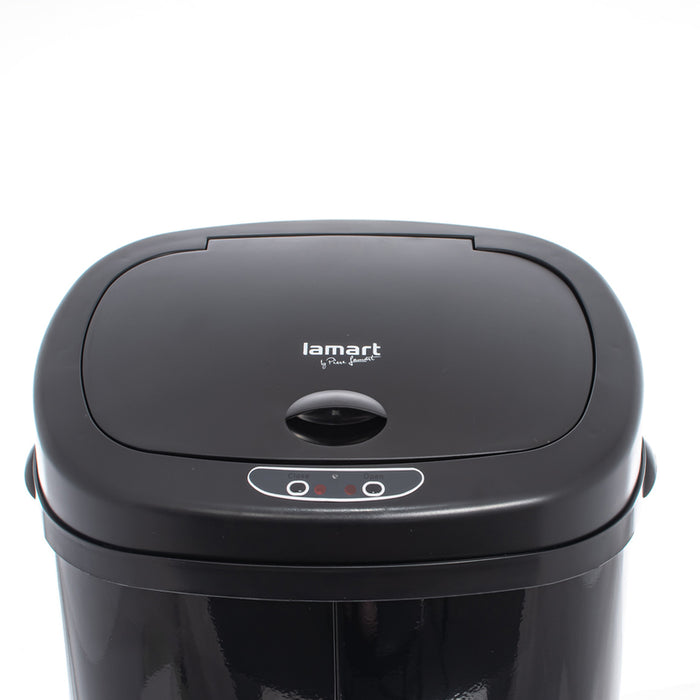 КОШ ЗА ОТПАДЪЦИ 42L СЪС СЕНЗОР LT8112 ЧЕРЕН LAMART