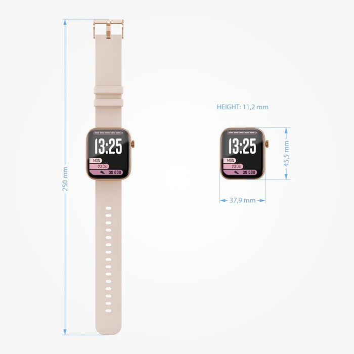 Смарт часовник LAMAX BCool2 Plus в розово злато