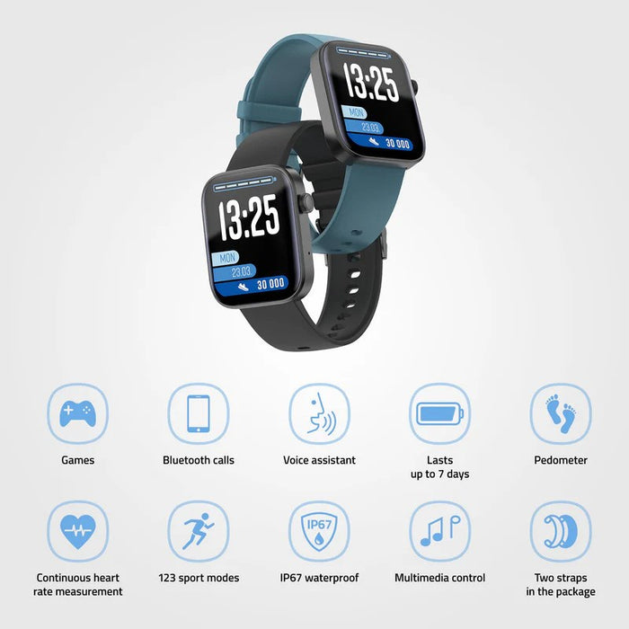Смарт часовник LAMAX BCool2 Plus черен
