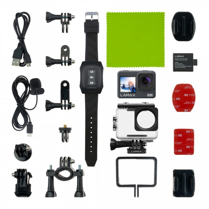 Lamax LAMAXX92 екшън спортна камера 16 MP 4K Ultra HD Wi-Fi 65 г