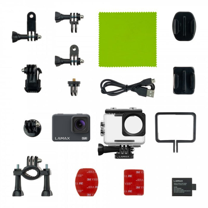Lamax LAMAXX72 екшън спортна камера 16 MP 4K Ultra HD Wi-Fi 65 г