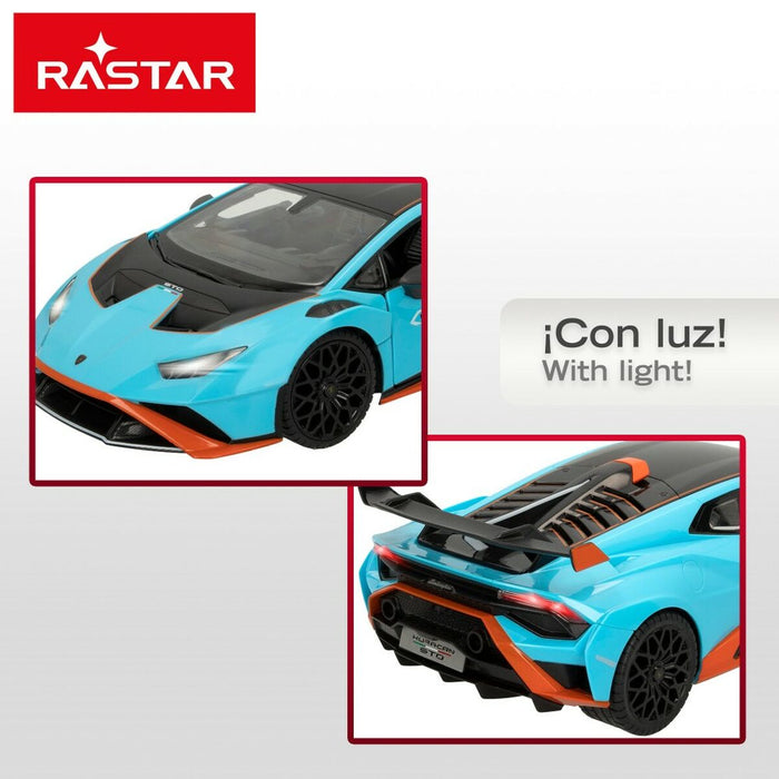 Кола с Радиоуправление Lamborghini Huracán STO Син 1:14 (2 броя)