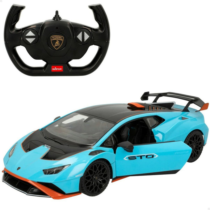 Кола с Радиоуправление Lamborghini Huracán STO Син 1:14 (2 броя)