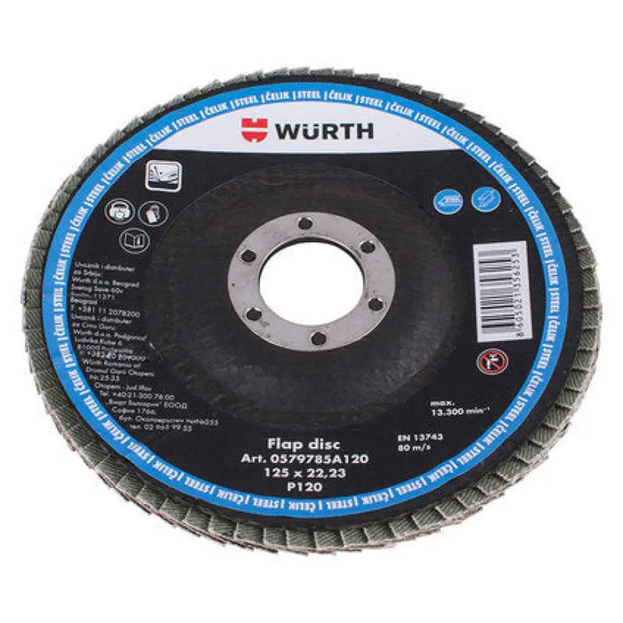 ЛАМЕЛЕН ДИСК P120 WURTH 125x22.23