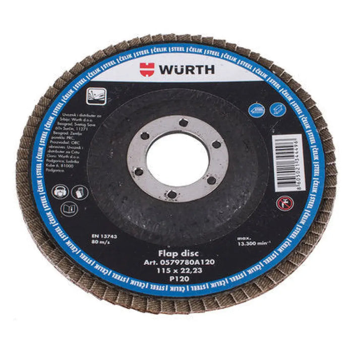 ЛАМЕЛЕН ДИСК P120 WURTH 115x22.23
