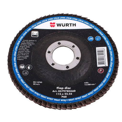 ЛАМЕЛЕН ДИСК P60 WURTH 115x22.23