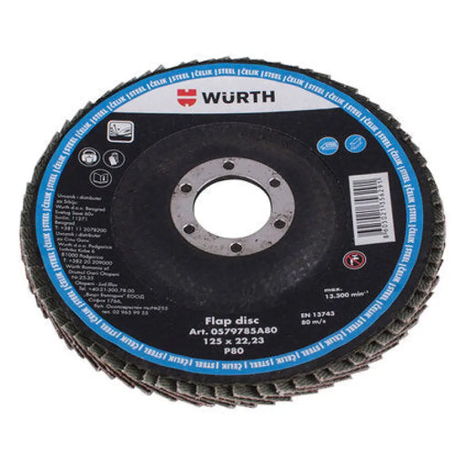 ЛАМЕЛЕН ДИСК P80 WURTH 125x22.23