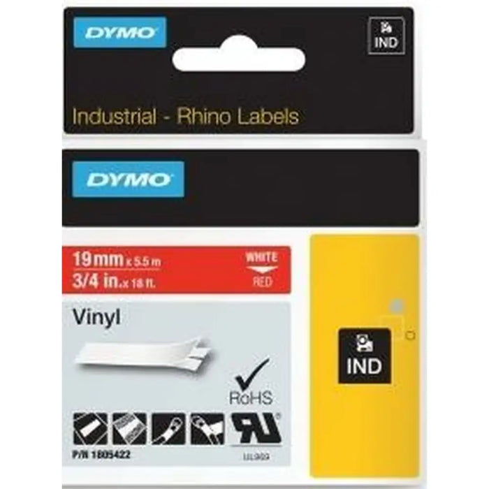 Ламинирана лента за етикетиране Rhino Dymo ID1-19 19 x 5,5