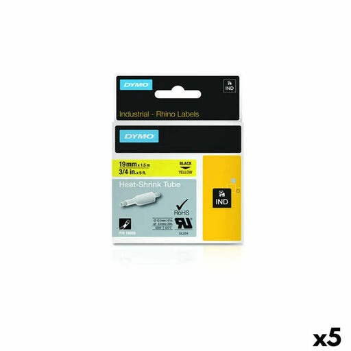 Ламинирана лента за етикетиране Dymo 19 mm x 1,5 m Черен