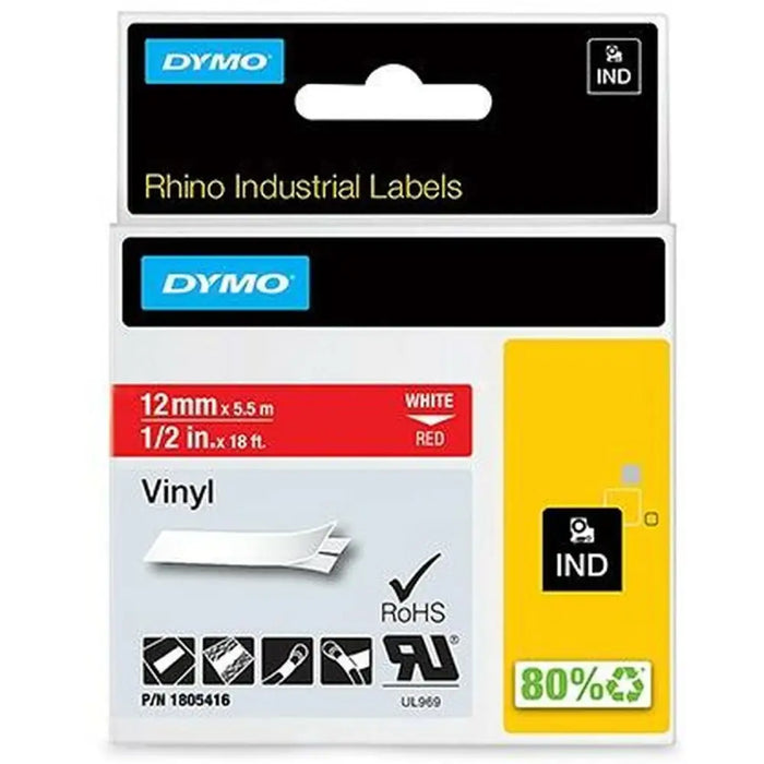 Ламинирана лента за етикетиране Rhino Dymo ID1-12 12 x 5,5