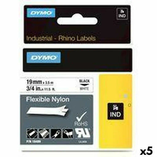 Ламинирана лента за етикетиране Rhino Dymo ID1 19 19 x 3,5