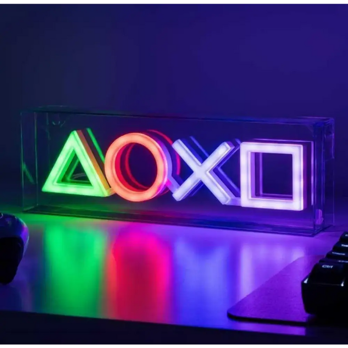 Лампа Paladone: Playstation - LED Neon Light PP12716PS
