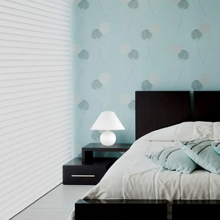 ЛАМПА НАСТОЛНА ARIEL 21СМ БЯЛ