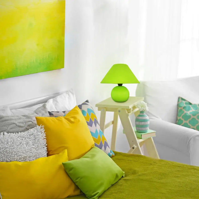 ЛАМПА НАСТОЛНА ARIEL 21СМ ЗЕЛЕН