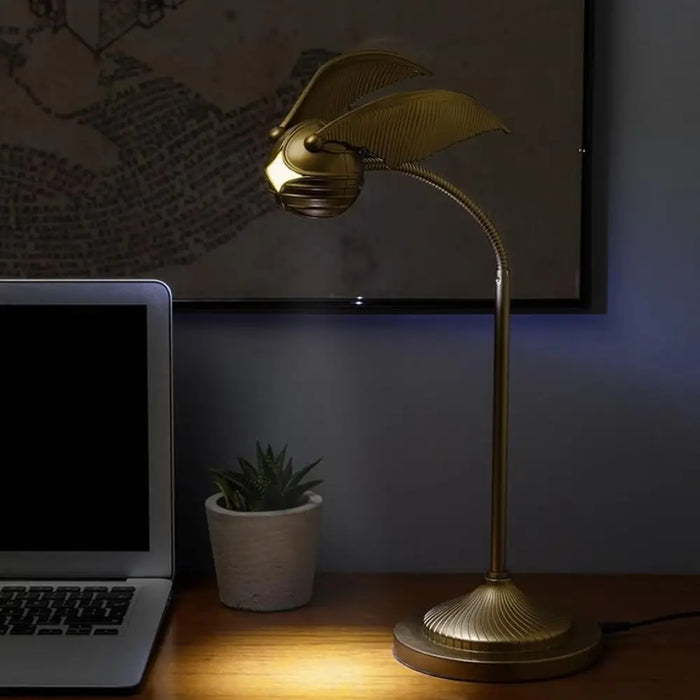 Лампа Paladone: Harry Potter - Golden Snitch Posable Desk