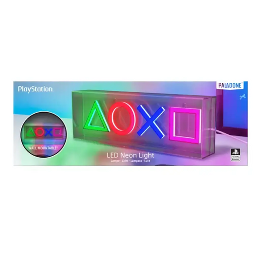 Лампа Paladone: Playstation - LED Neon Light PP12716PS