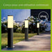 Лампа Philips Luminarias de exterior Антрацит E27 230 V