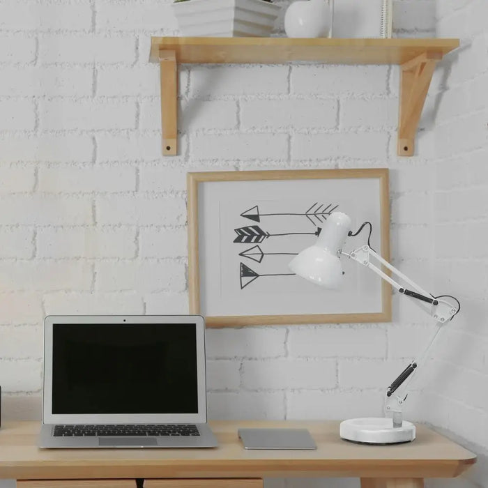 ЛАМПА РАБОТНА SAMSON 49CM БЯЛ