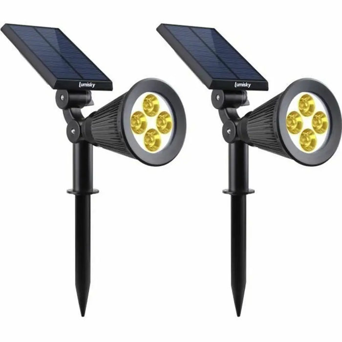 Лампа Lumi Garden Черен 5 V 250 Lm (2 броя)