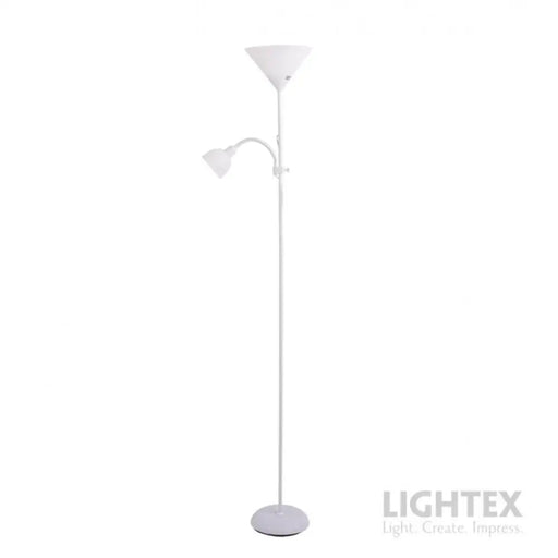 ЛАМПИОН DEXTER БЯЛ Е27+Е14 LIGHTEX