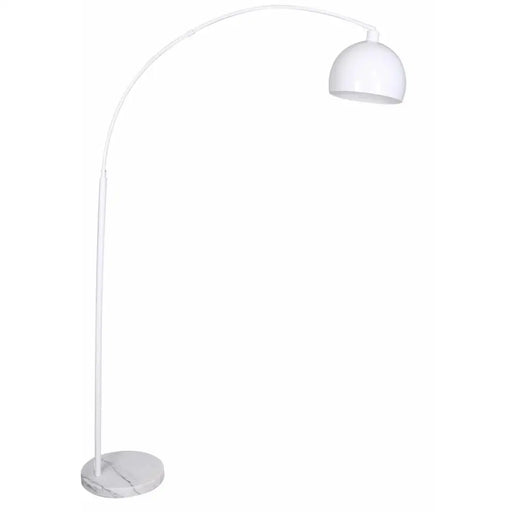 Лампион DKD Home Decor 36 x 110 x 195 cm Метал Бял Мрамор