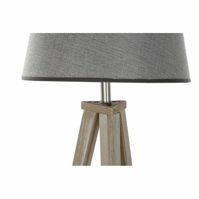 Лампион DKD Home Decor 40 x 40 x 154 cm Естествен Сив Кафяв
