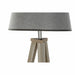 Лампион DKD Home Decor 40 x 40 x 154 cm Естествен Сив Кафяв