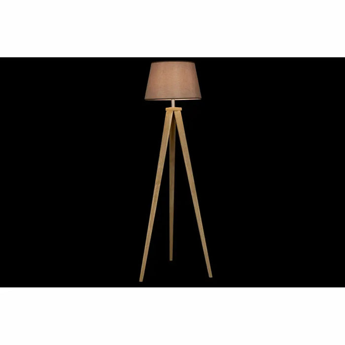 Лампион DKD Home Decor 40 x 40 x 154 cm Естествен Сив Кафяв
