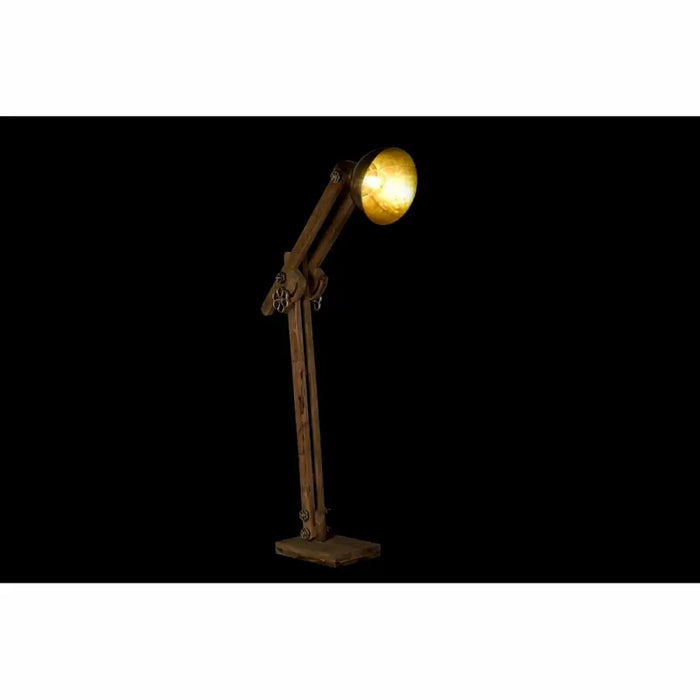 Лампион DKD Home Decor 85 x 25 x 140 cm Златен Метал Кафяв