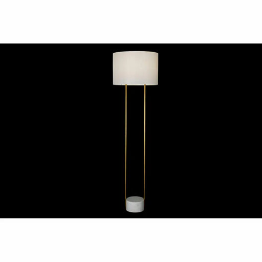 Лампион DKD Home Decor Бял Златен Метал Мрамор 50 W 220 V