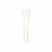 Лампион DKD Home Decor Бял Златен Метал Мрамор 50 W 220 V