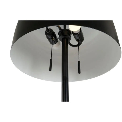 Лампион DKD Home Decor Черен Метал 50 W 220 V 40 x 40 x 150