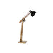 Лампион DKD Home Decor Кафяв Черен Метал Дърво манго 85 x