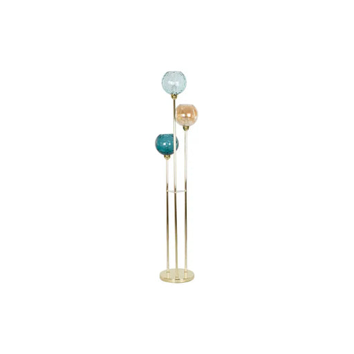 Лампион DKD Home Decor Многоцветен Златен Метал Кристал 50