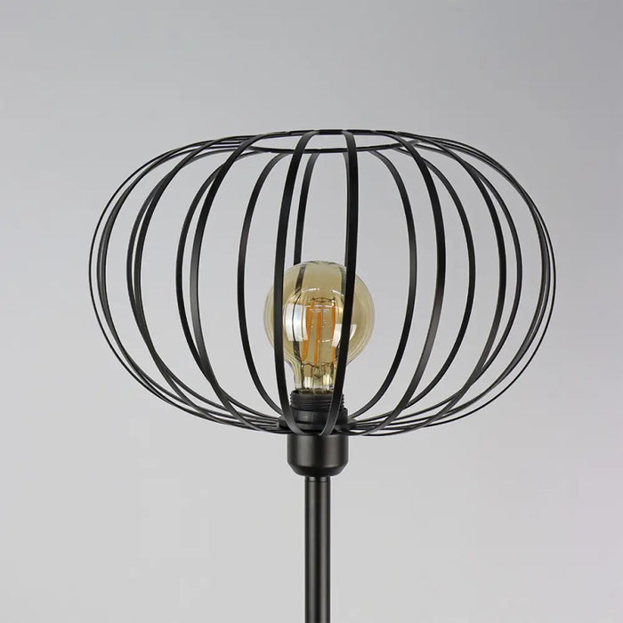 Лампион EDM 32122 Черен 60 W 220-240 V 35 x 35 x 150 cm