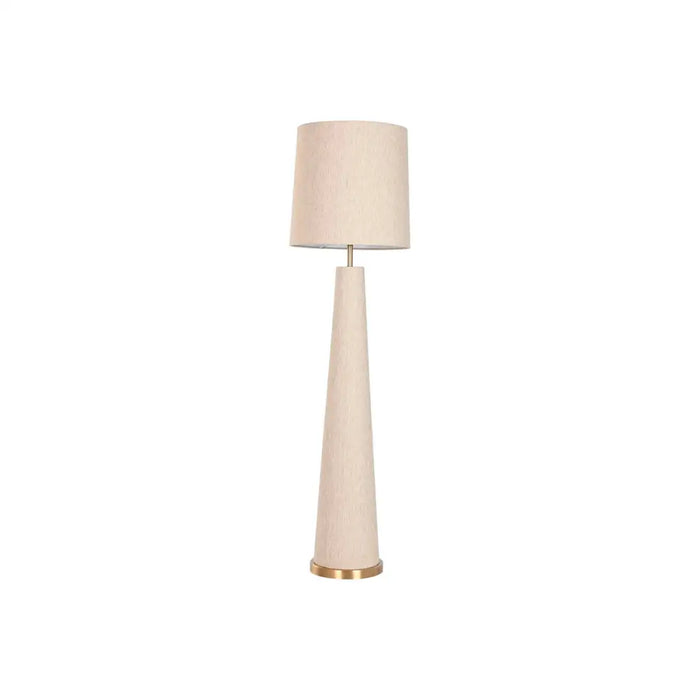 Лампион Home ESPRIT Бежов Златен 50 W 220 V 40 x 40 x 149 cm