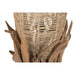 Лампион Home ESPRIT Бежов Естествен 220 V 37 X 37 X 119 CM
