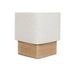 Лампион Home ESPRIT Бежов Естествен 50 W 220 V 22 x 22 x