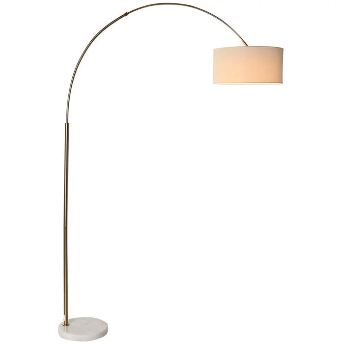 Лампион Home ESPRIT Бял Бежов Златен 126 x 40 x 193 cm
