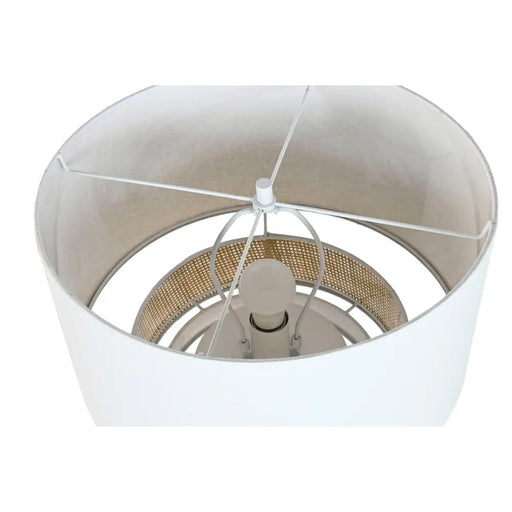 Лампион Home ESPRIT Бял Естествен 220 V