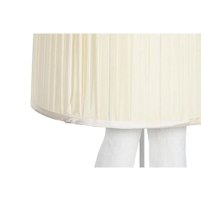 Лампион Home ESPRIT Бял Смола 50 W 220 V 46 x 41 x 137,5 cm