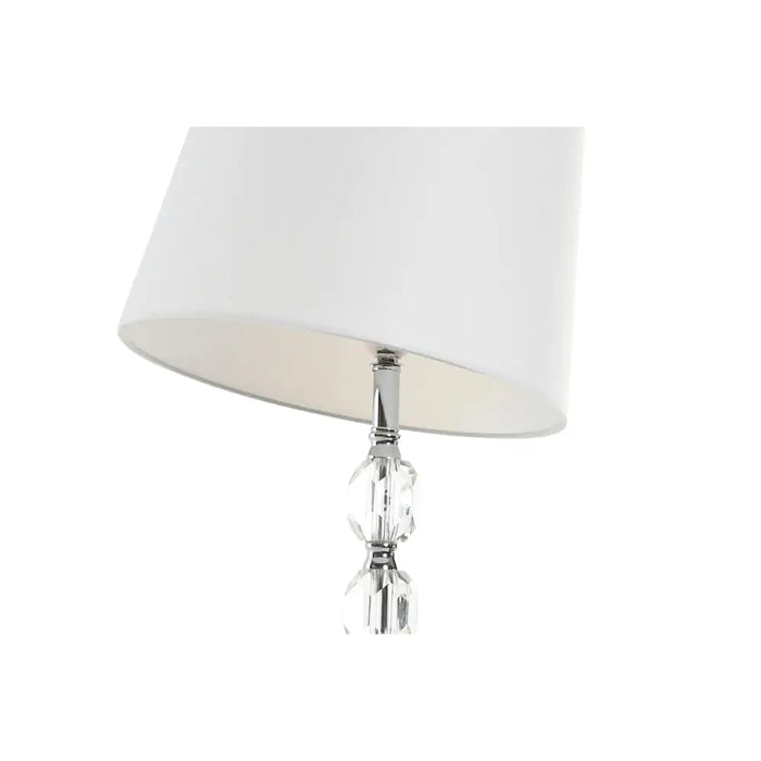 Лампион Home ESPRIT Бял Сребрист 50 W 220 V 35 x 35 x 150