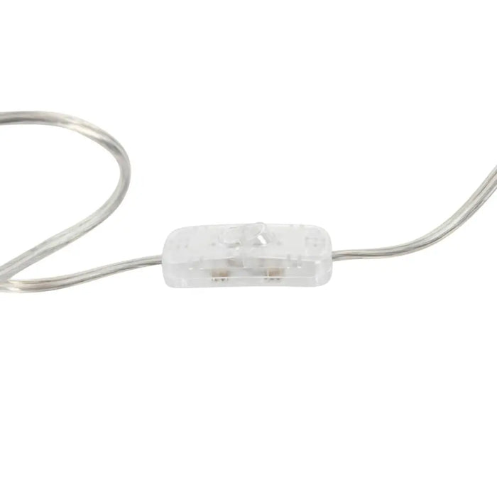 Лампион Home ESPRIT Бял Сребрист 50 W 220 V 35 x 35 x 150